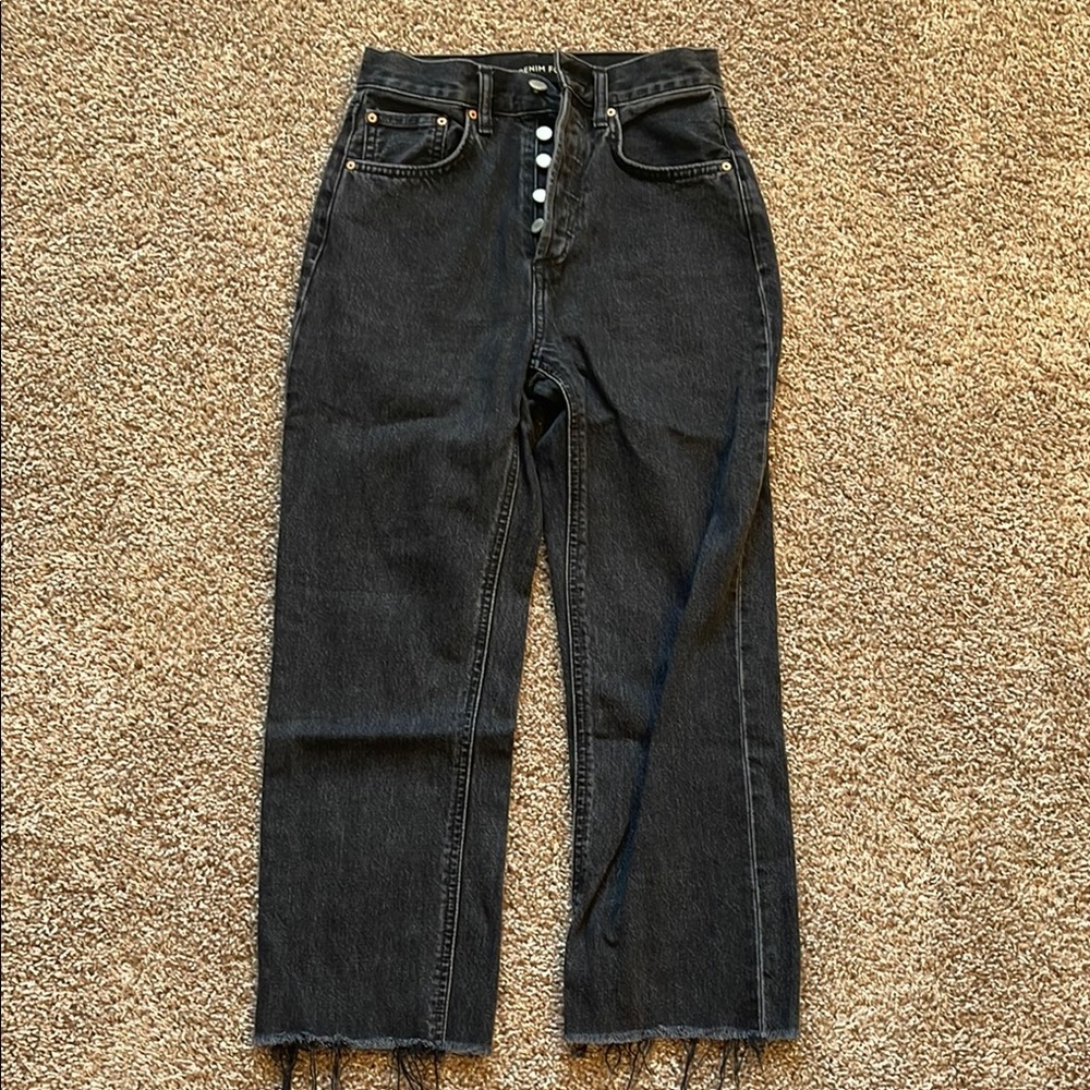 🎉 3 for $25 🎉 Black High Rise Straight-Leg Jeans
